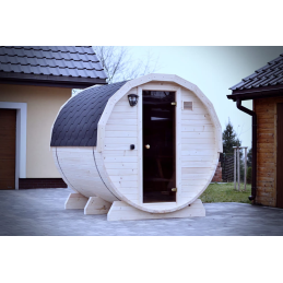 Zahradní sauna - Sud s...
