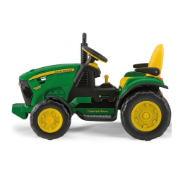 Peg-Pérego elektrický traktor s vlečkou zelená