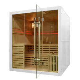 Finská sauna se sporákem EA4 White