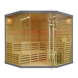 Finská sauna se sporákem EA5 Grey