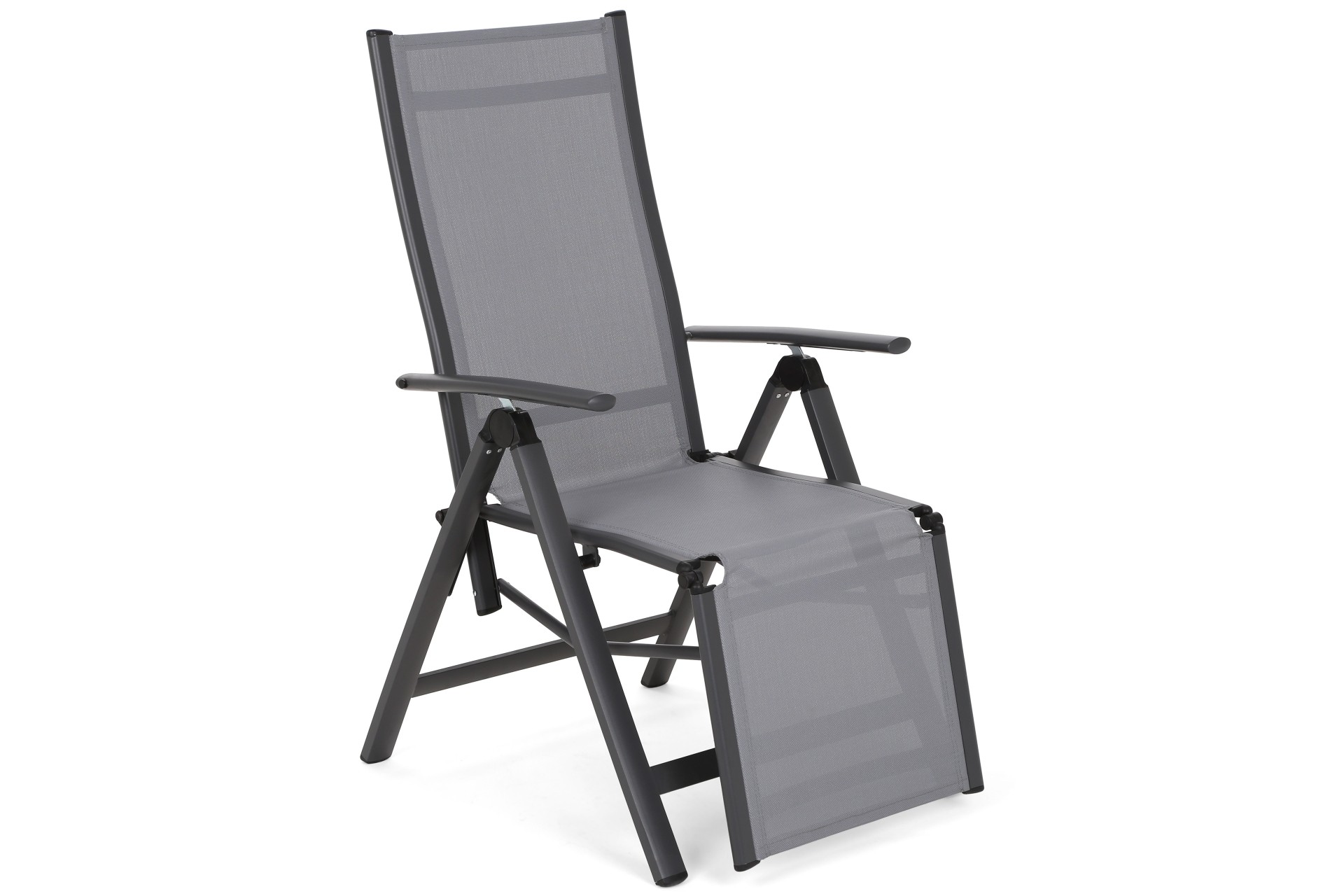 Home&Garden Zahradní židle Ibiza Relax Grey / Window Grey