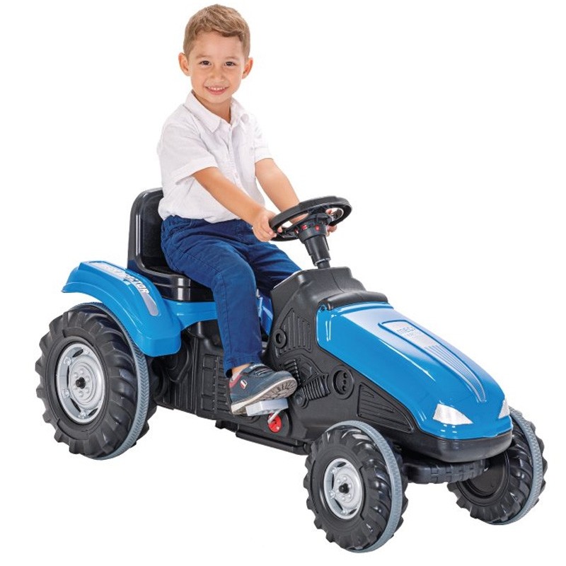 Woopie Šlapací traktor Mega modrý