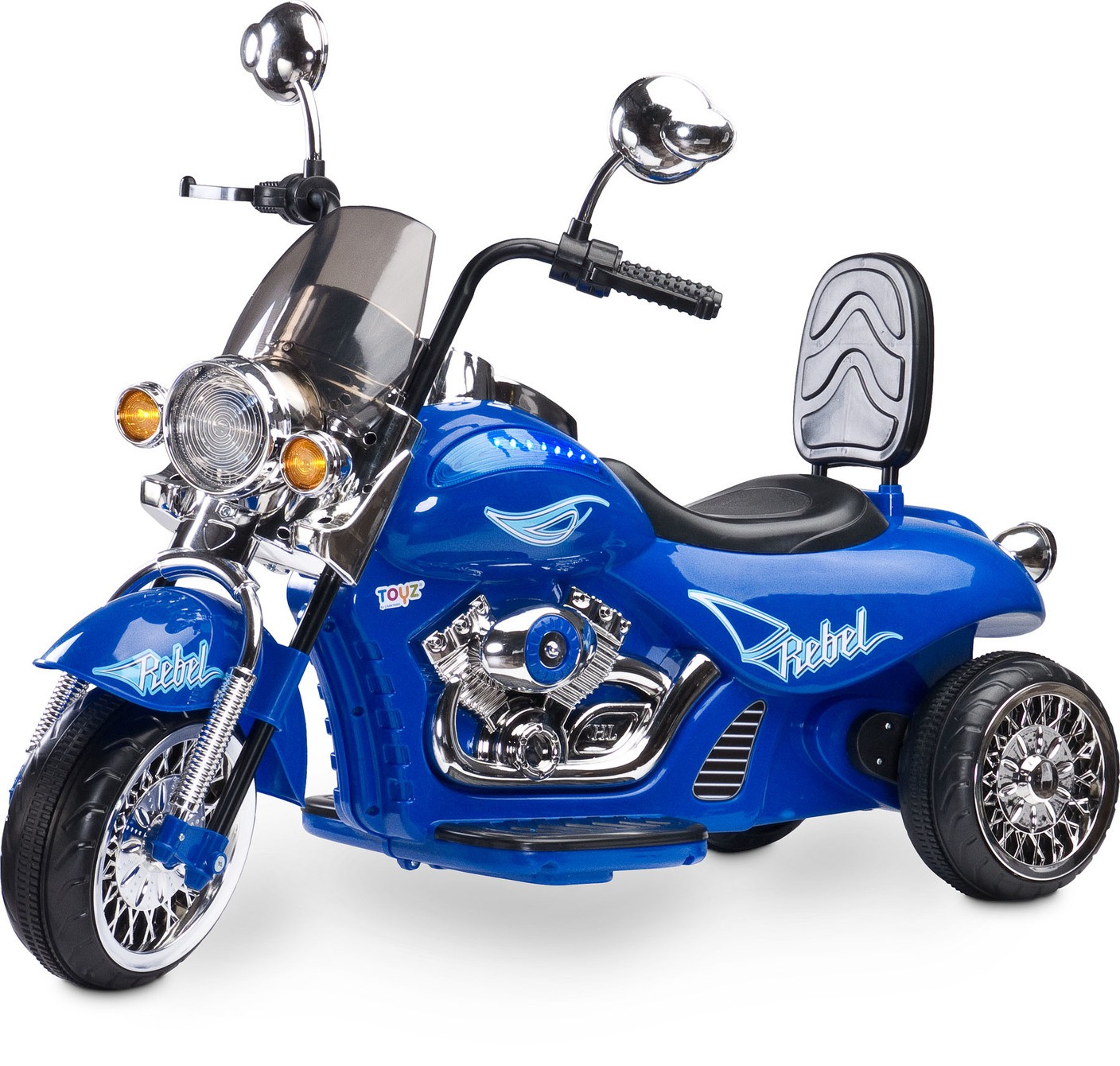 Toyz elektrická motorka Rebel modrá