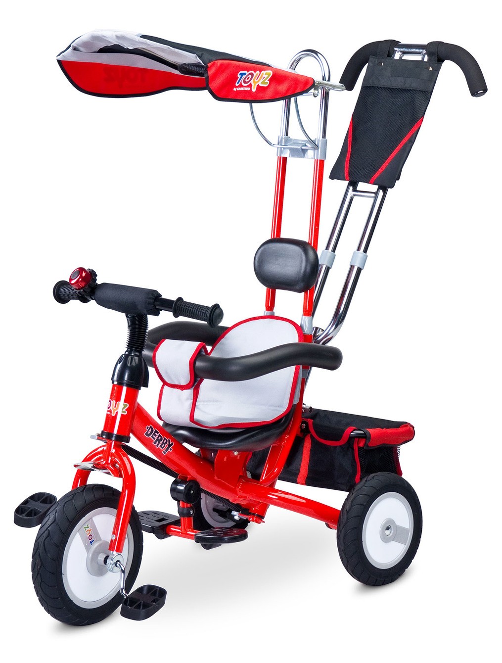 Dětská tříkolka Toyz Derby red, (barva Červená)