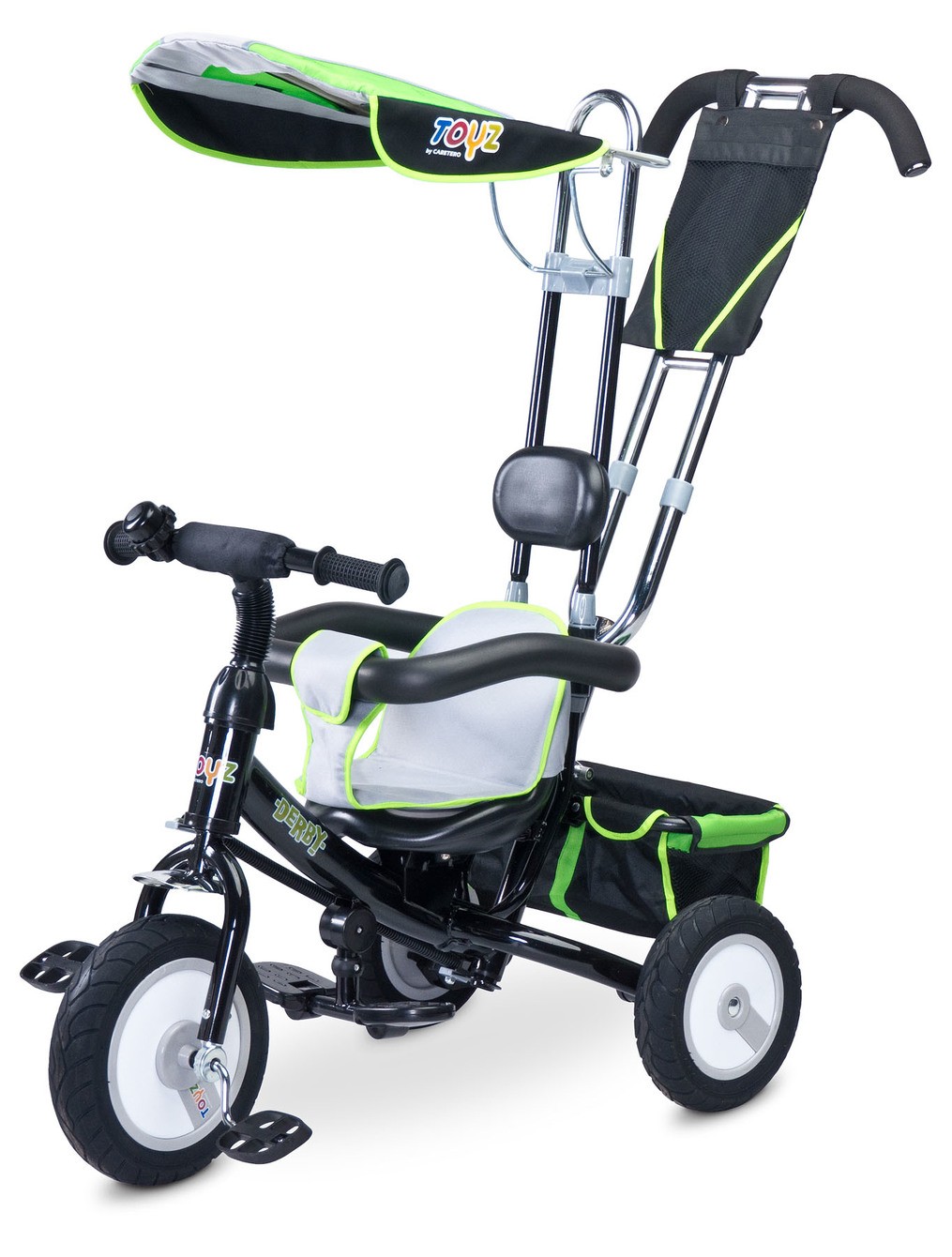 Dětská tříkolka Toyz Derby green,(barva zelená)